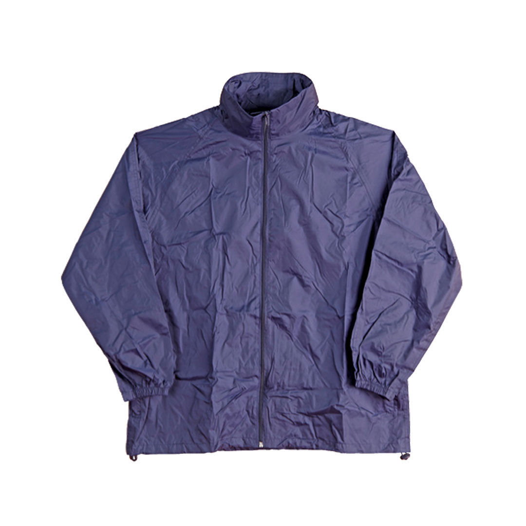 House of Uniforms The Rainforest Spray Jacket | Kids Winning Spirit Navy