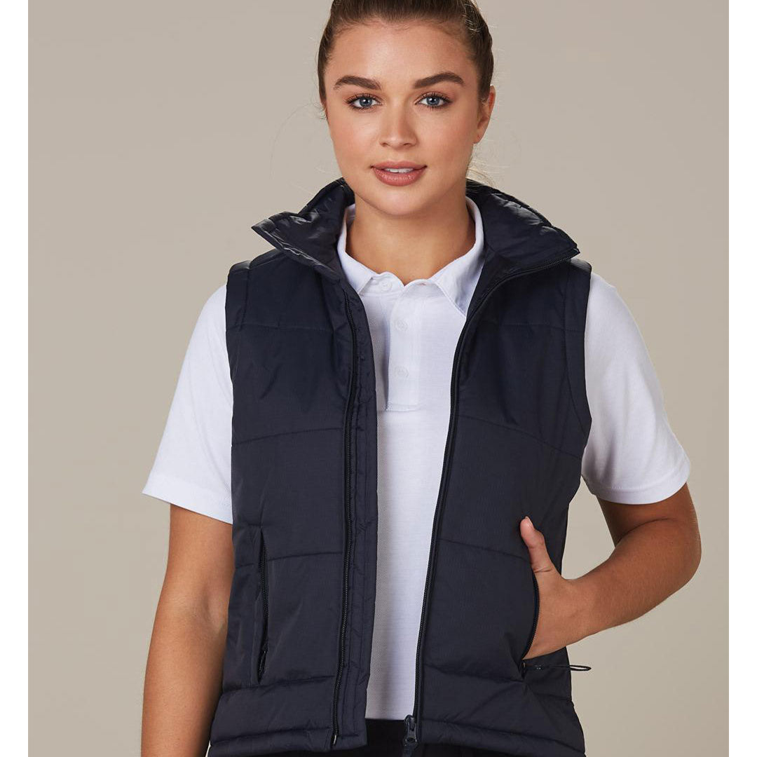 House of Uniforms The Nylon Ripstop Padded Vest | Ladies Winning Spirit