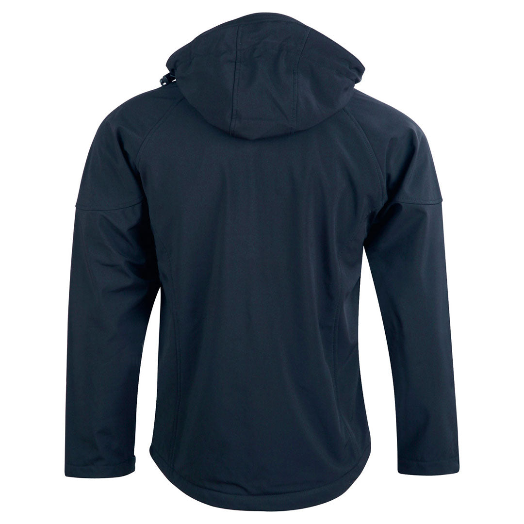 House of Uniforms The Aspen Softshell Hooded Jacket | Mens Winning Spirit
