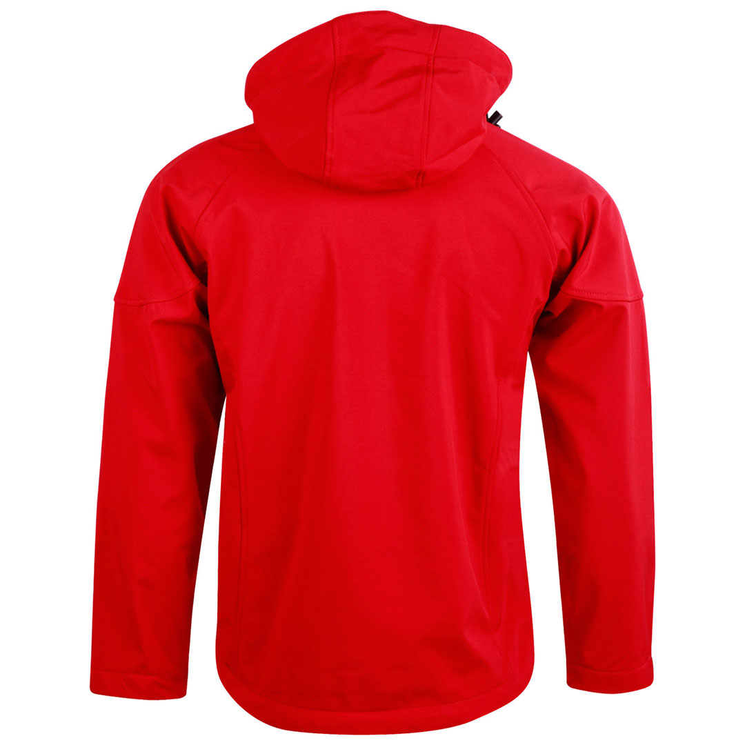 House of Uniforms The Aspen Softshell Hooded Jacket | Mens Winning Spirit