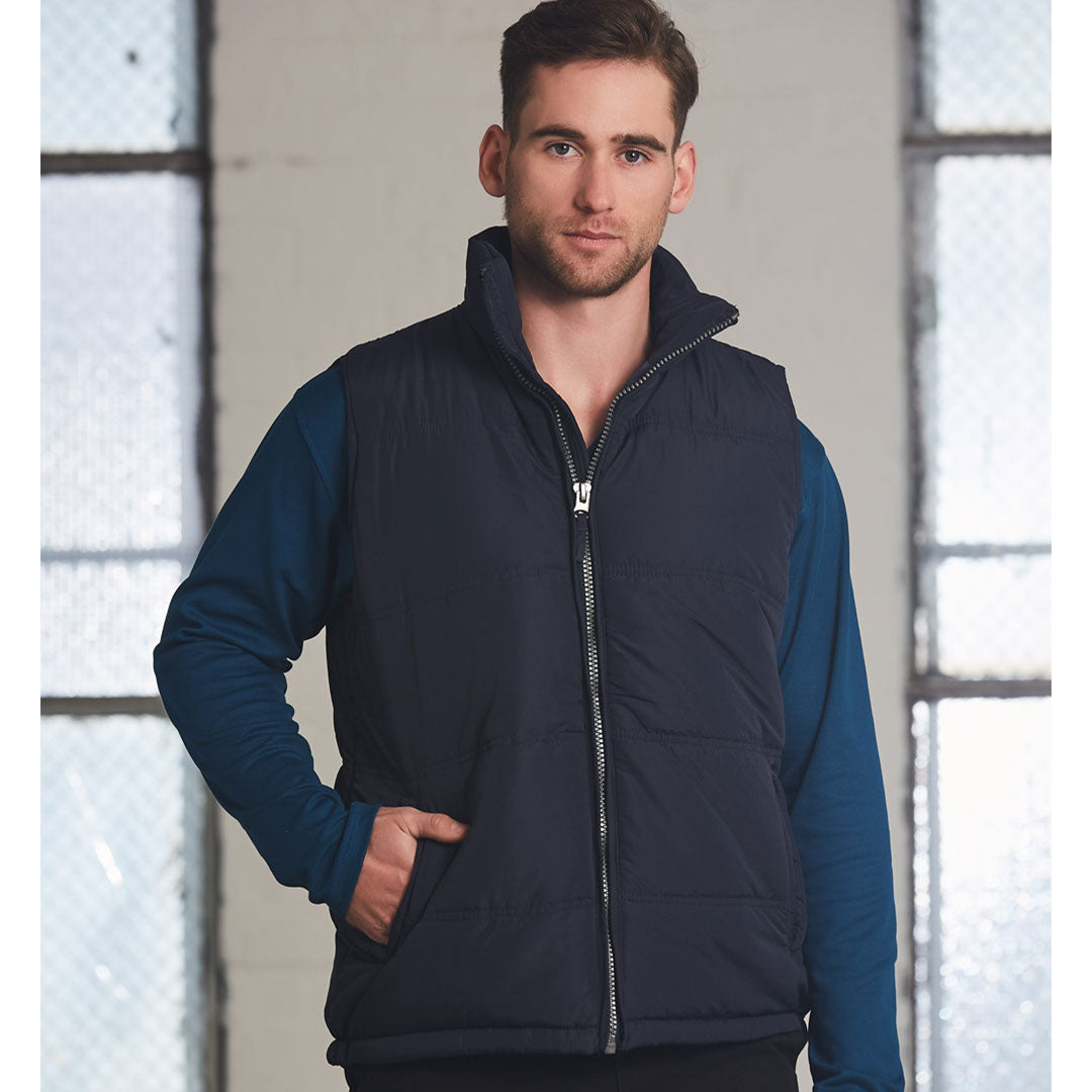 House of Uniforms The Everest Heavy Quilted Vest | Adults Winning Spirit