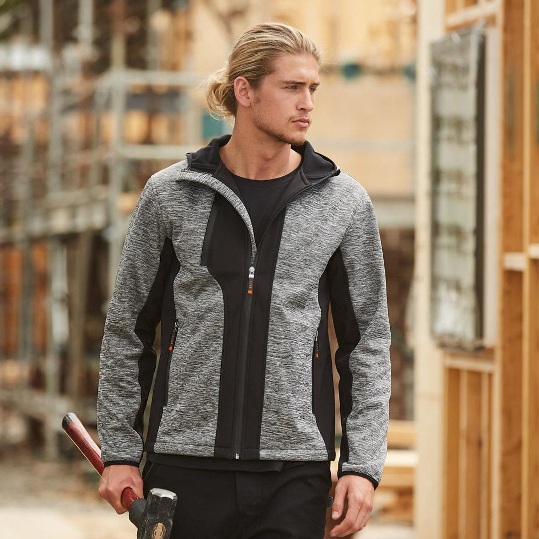 House of Uniforms The Laminated Functional Knit Hoodie | Adults Winning Spirit