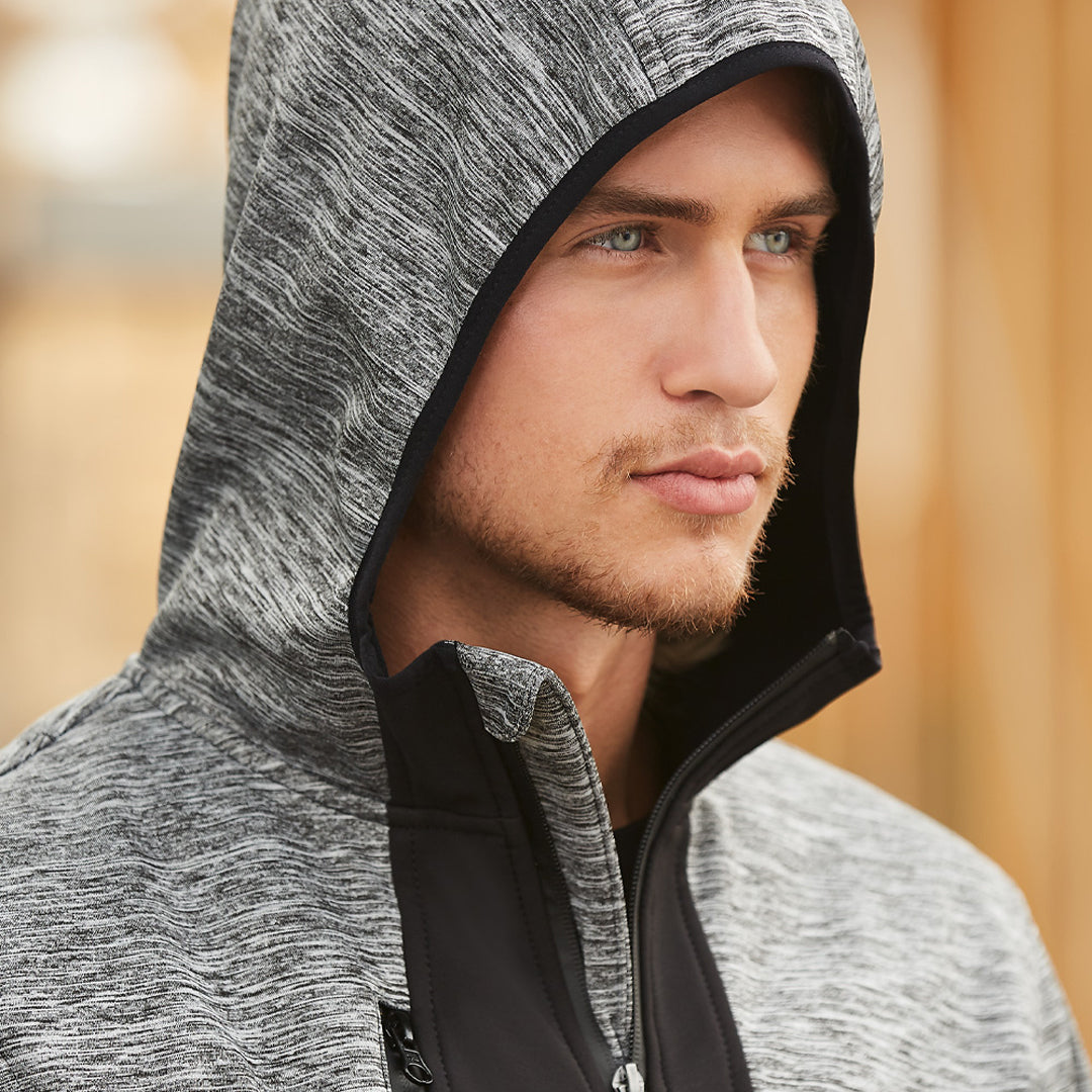 House of Uniforms The Laminated Functional Knit Hoodie | Adults Winning Spirit