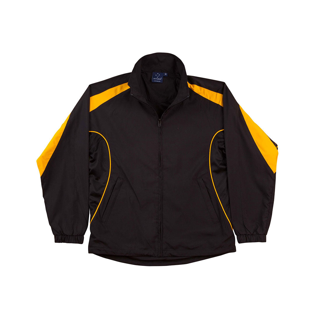 House of Uniforms The Legend Jacket | Kids Winning Spirit Black/Gold