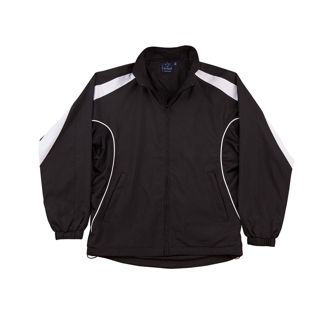 House of Uniforms The Legend Jacket | Kids Winning Spirit Black/White