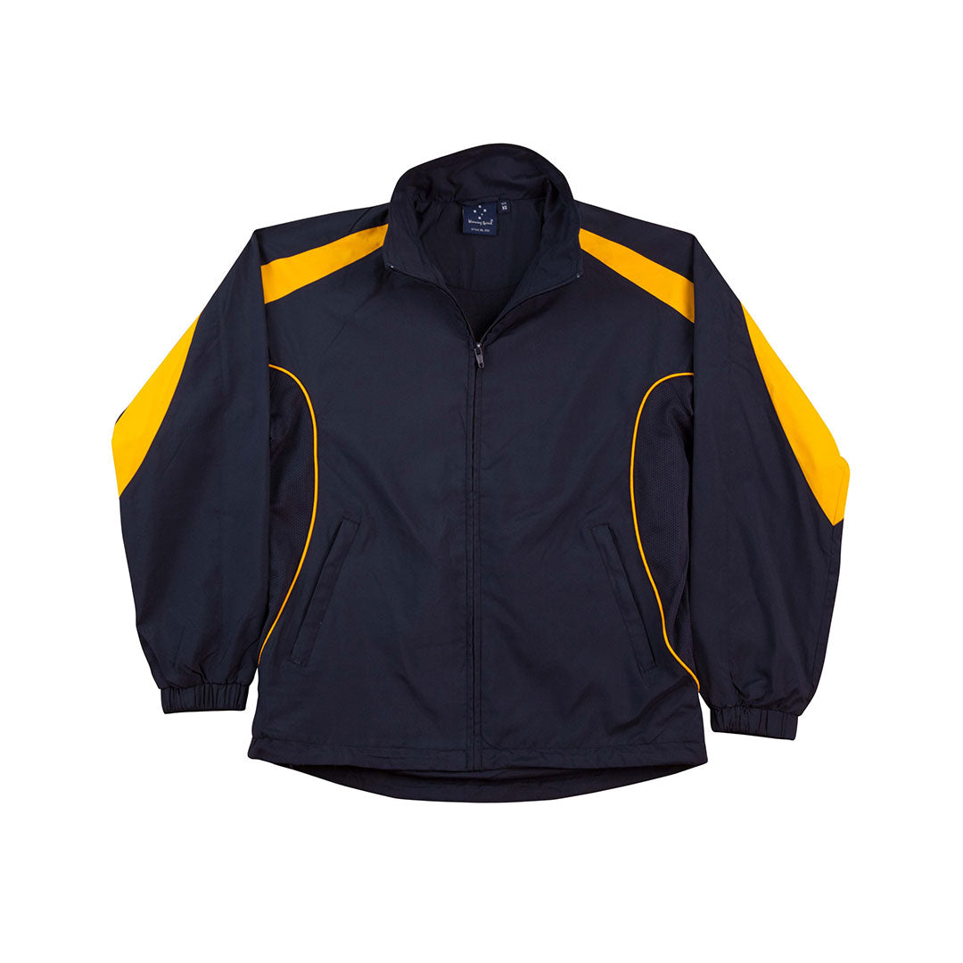 House of Uniforms The Legend Jacket | Kids Winning Spirit Navy/Gold