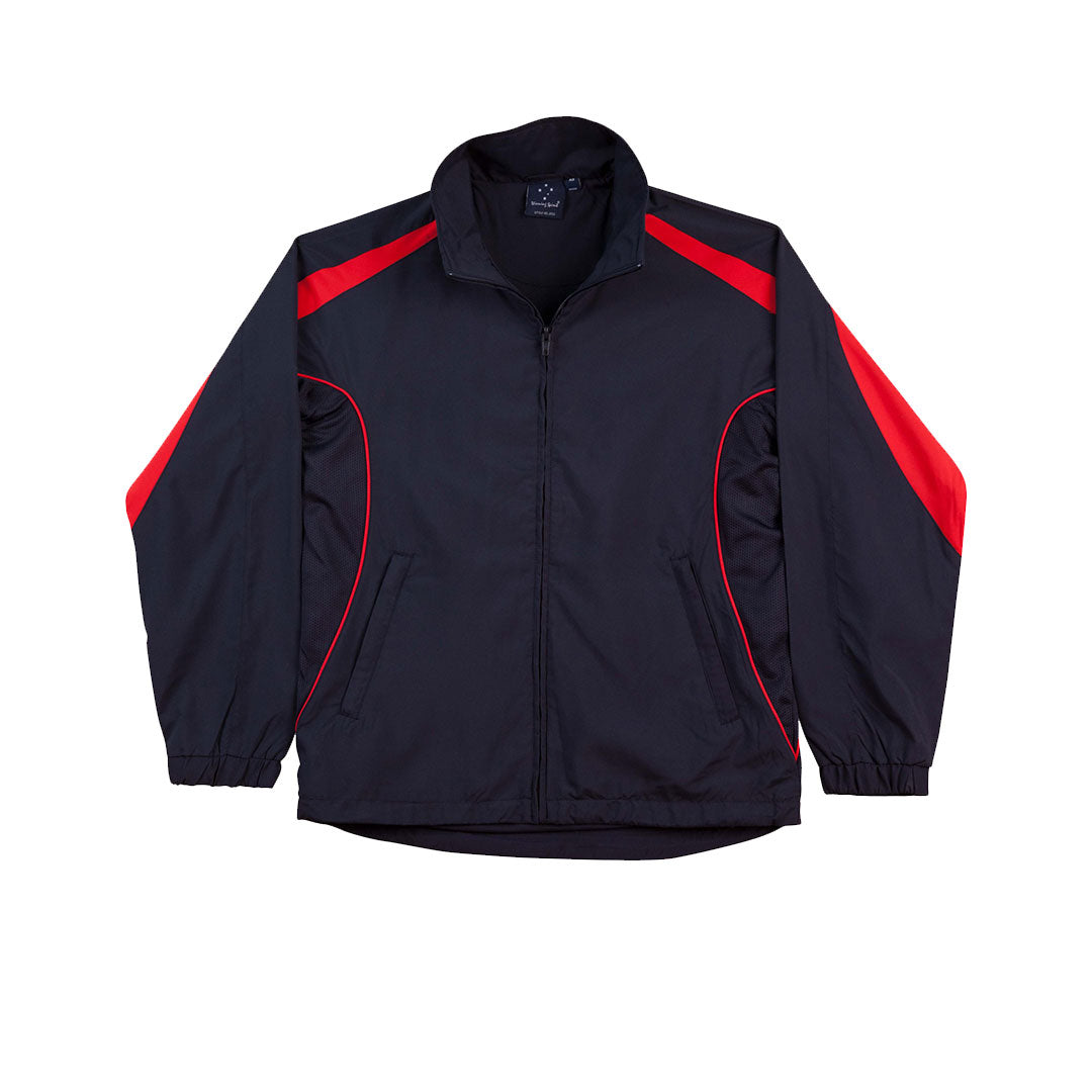 House of Uniforms The Legend Jacket | Kids Winning Spirit Navy/Red