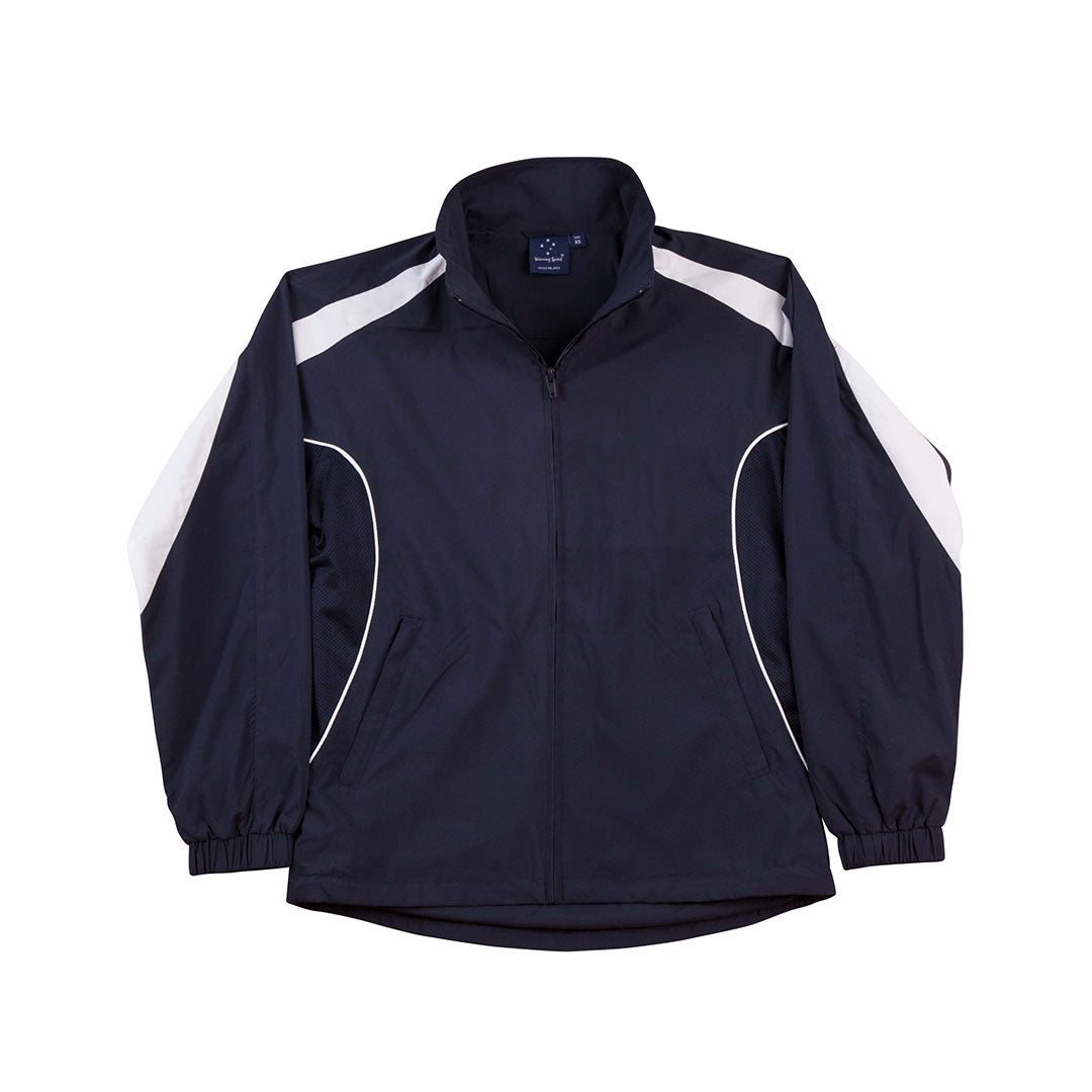 House of Uniforms The Legend Jacket | Kids Winning Spirit Navy/White