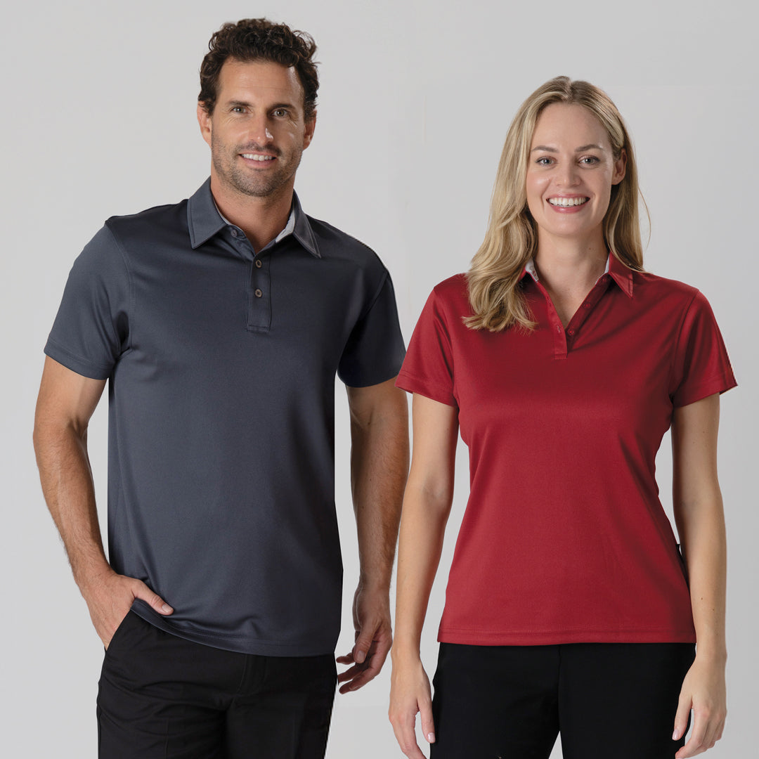 House of Uniforms The Kahave Polo | Ladies | Short Sleeve Stencil