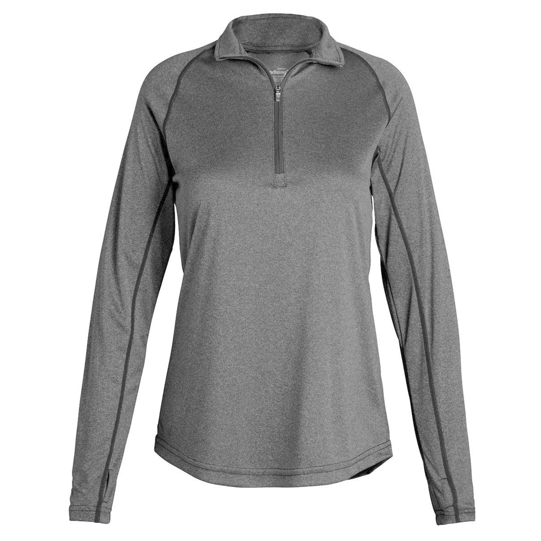 House of Uniforms The Apex Base Layer | Ladies Identitee Dark Grey Marle
