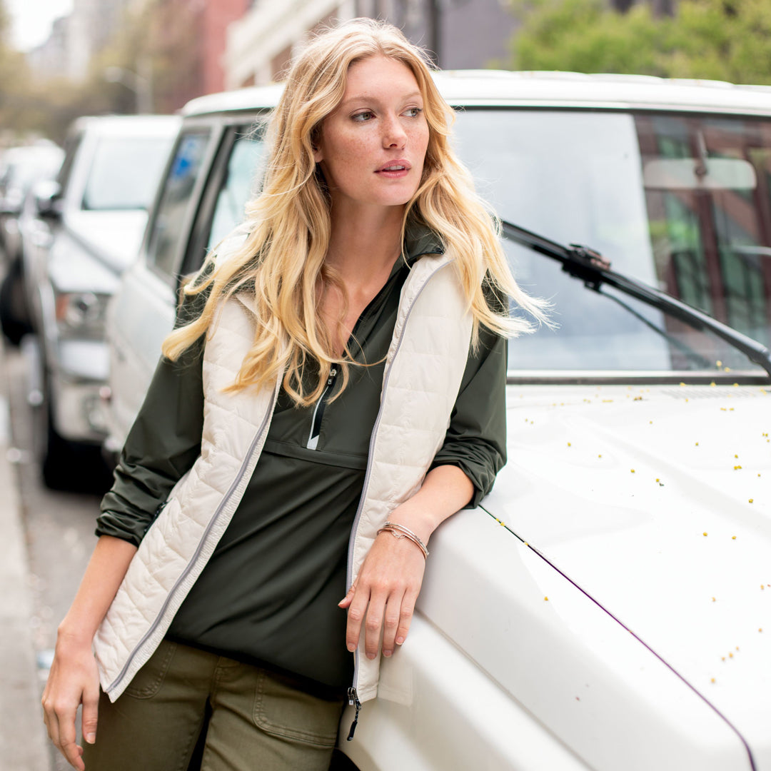 House of Uniforms The Rainier Vest | Ladies Cutter and Buck