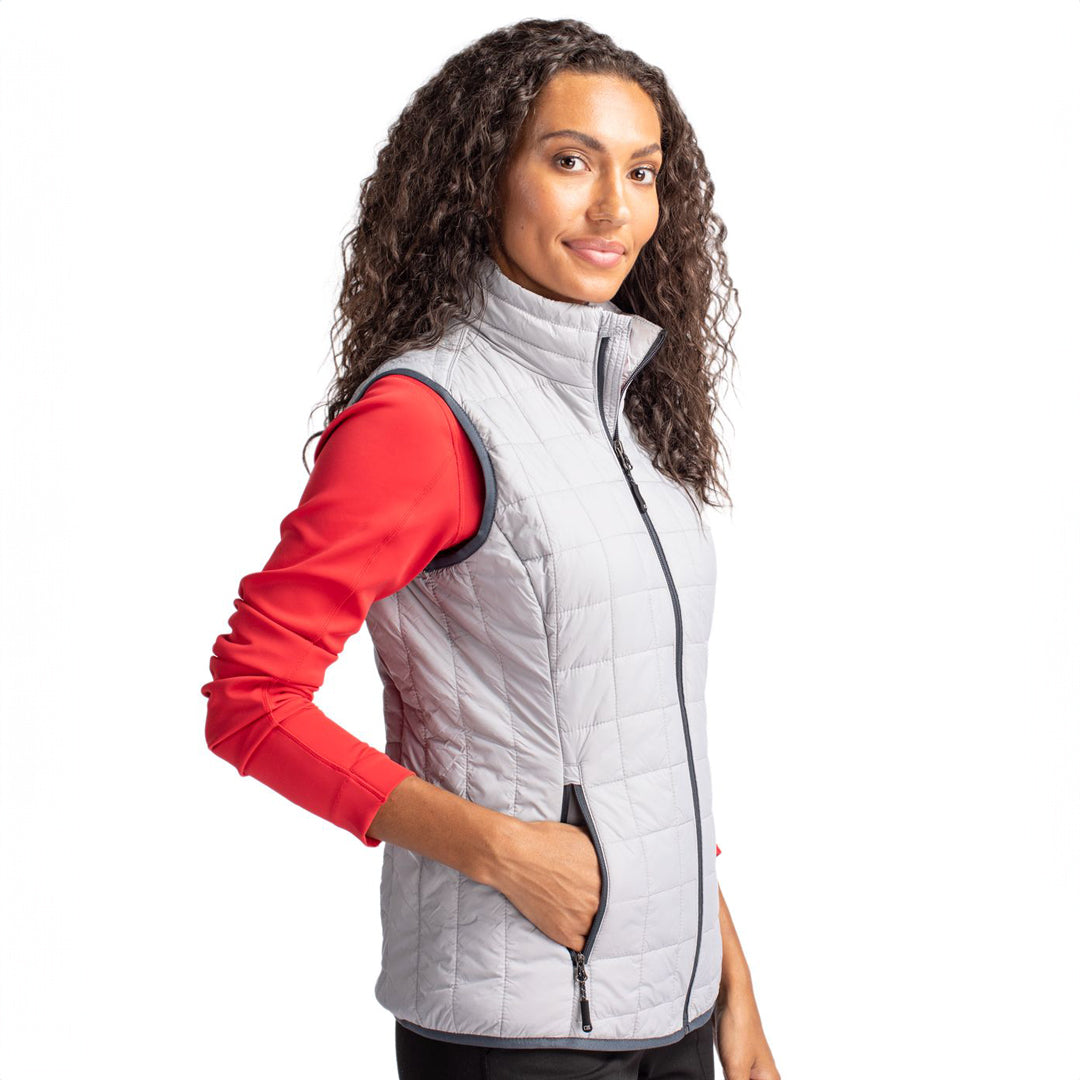 House of Uniforms The Rainier Vest | Ladies Cutter and Buck