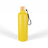 House of Uniforms The Gelato Drink Bottle with Bamboo Lid | 750ml Logo Line Yellow
