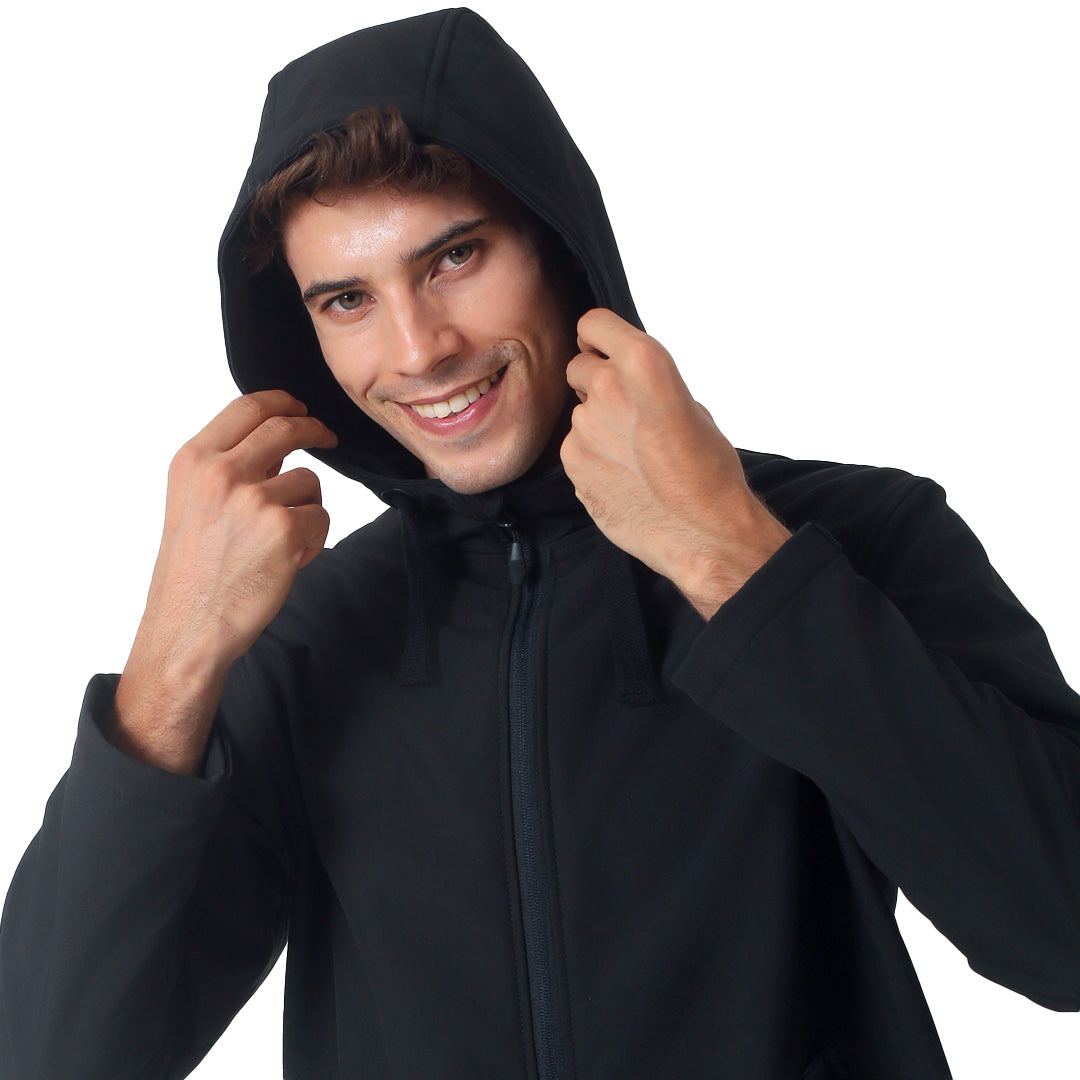 House of Uniforms The Hooded Softshell Jacket | Adults Jbs Wear 