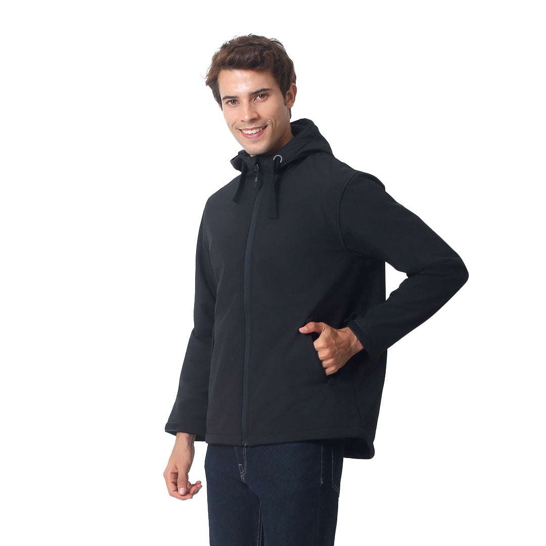House of Uniforms The Hooded Softshell Jacket | Adults Jbs Wear