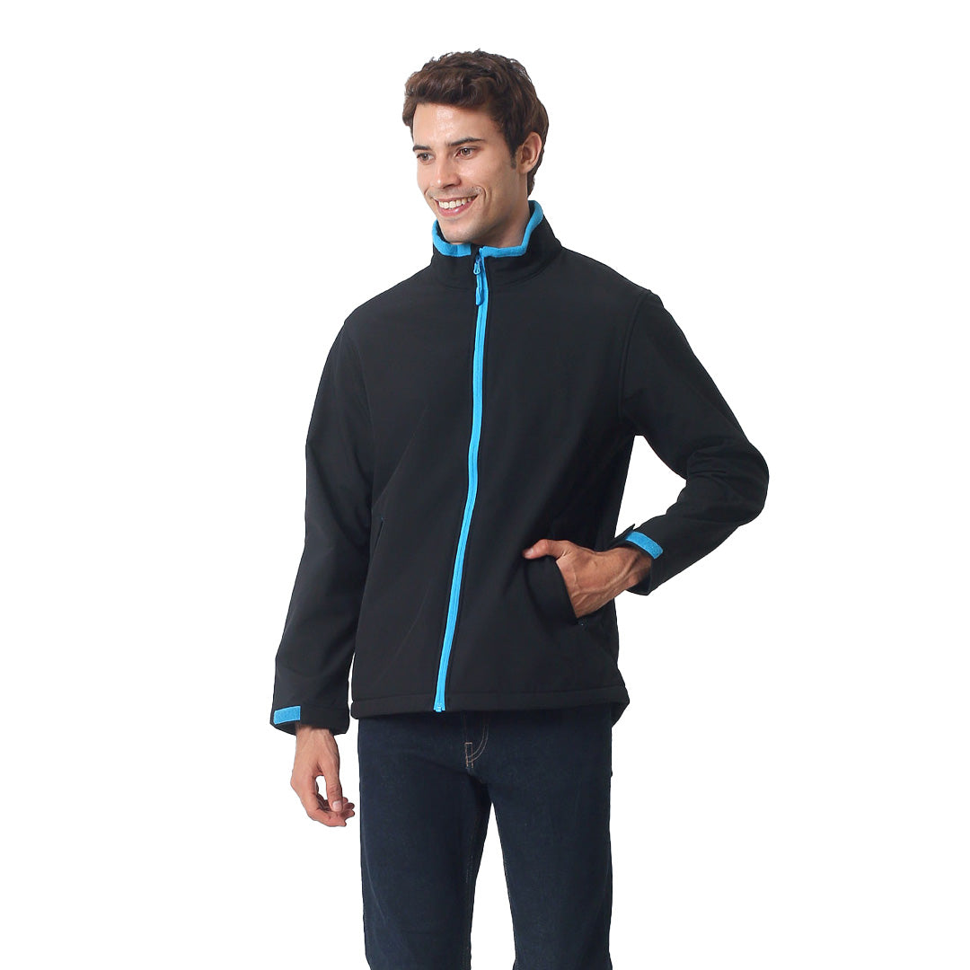 House of Uniforms The Contrast Softshell Jacket | Adults Jbs Wear