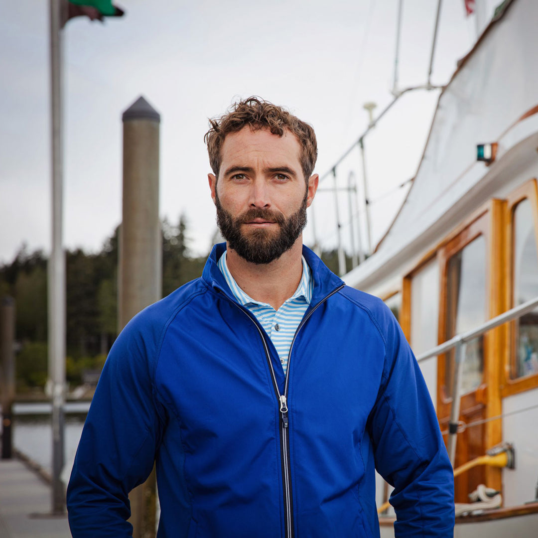 House of Uniforms The Adapt Full Zip Top | Mens Cutter and Buck