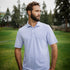 House of Uniforms The Virtue Botanical Print Polo | Mens Cutter and Buck