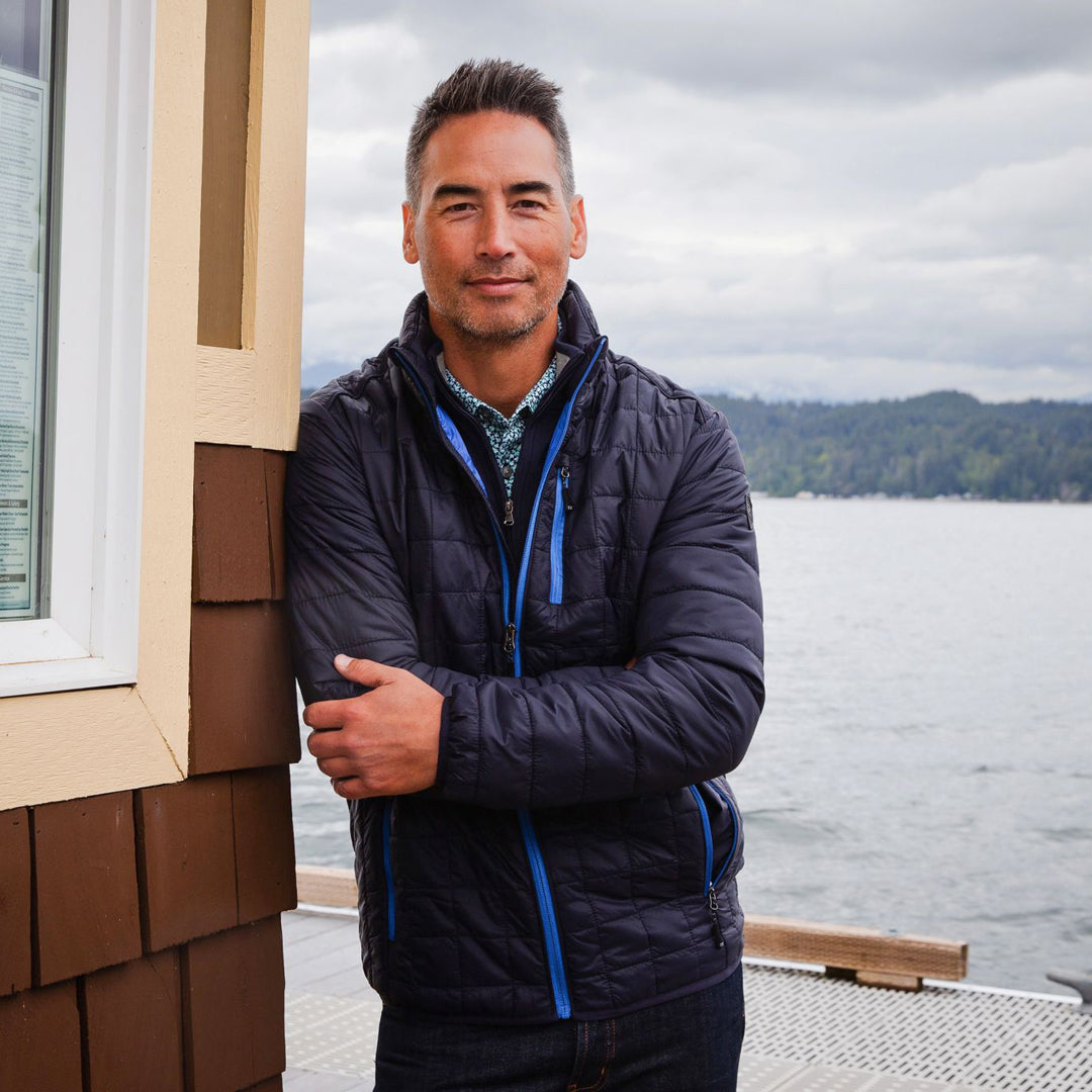 House of Uniforms The Rainier Jacket | Mens Cutter and Buck