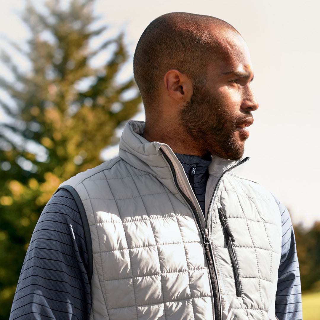 House of Uniforms The Rainier Vest | Mens Cutter and Buck