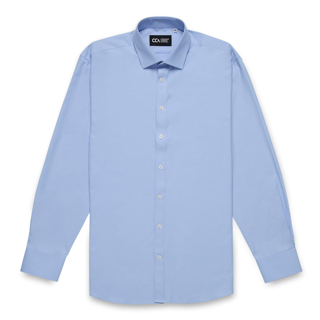 House of Uniforms The Comfort Shirt | Mens Corporate Comfort Light Blue