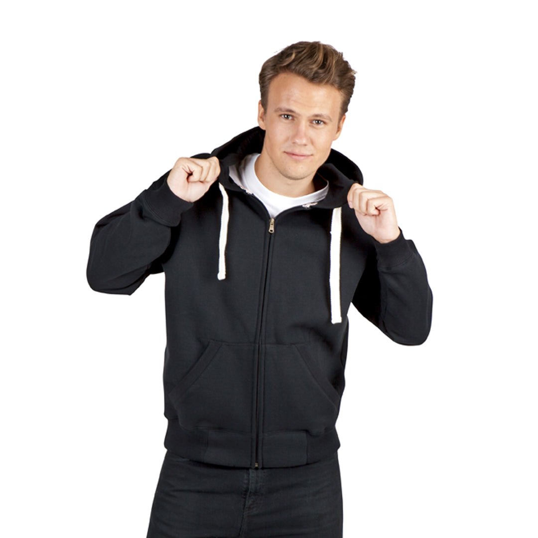 House of Uniforms The Brushed Heavy Fleece Zip Hoodie | Men Ramo
