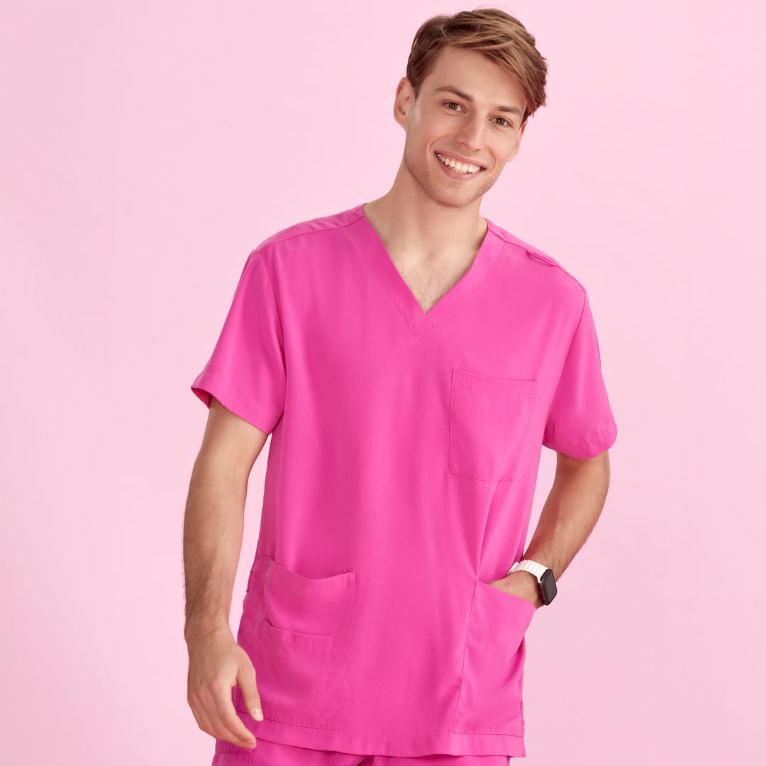 House of Uniforms The Pink Scrub Top | Unisex Biz Care