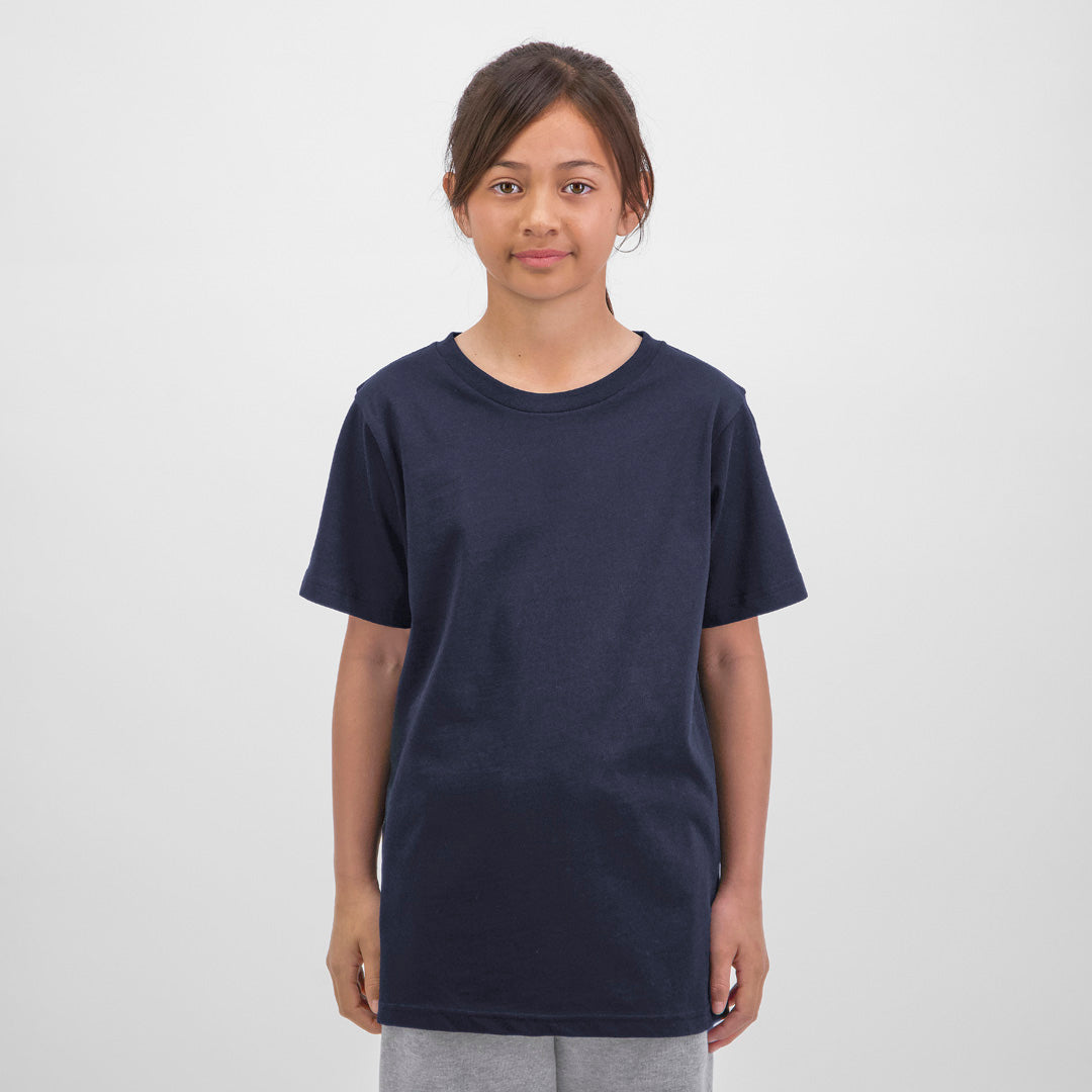 House of Uniforms The Basis Tee | Short Sleeve | Kids Goodmates Navy
