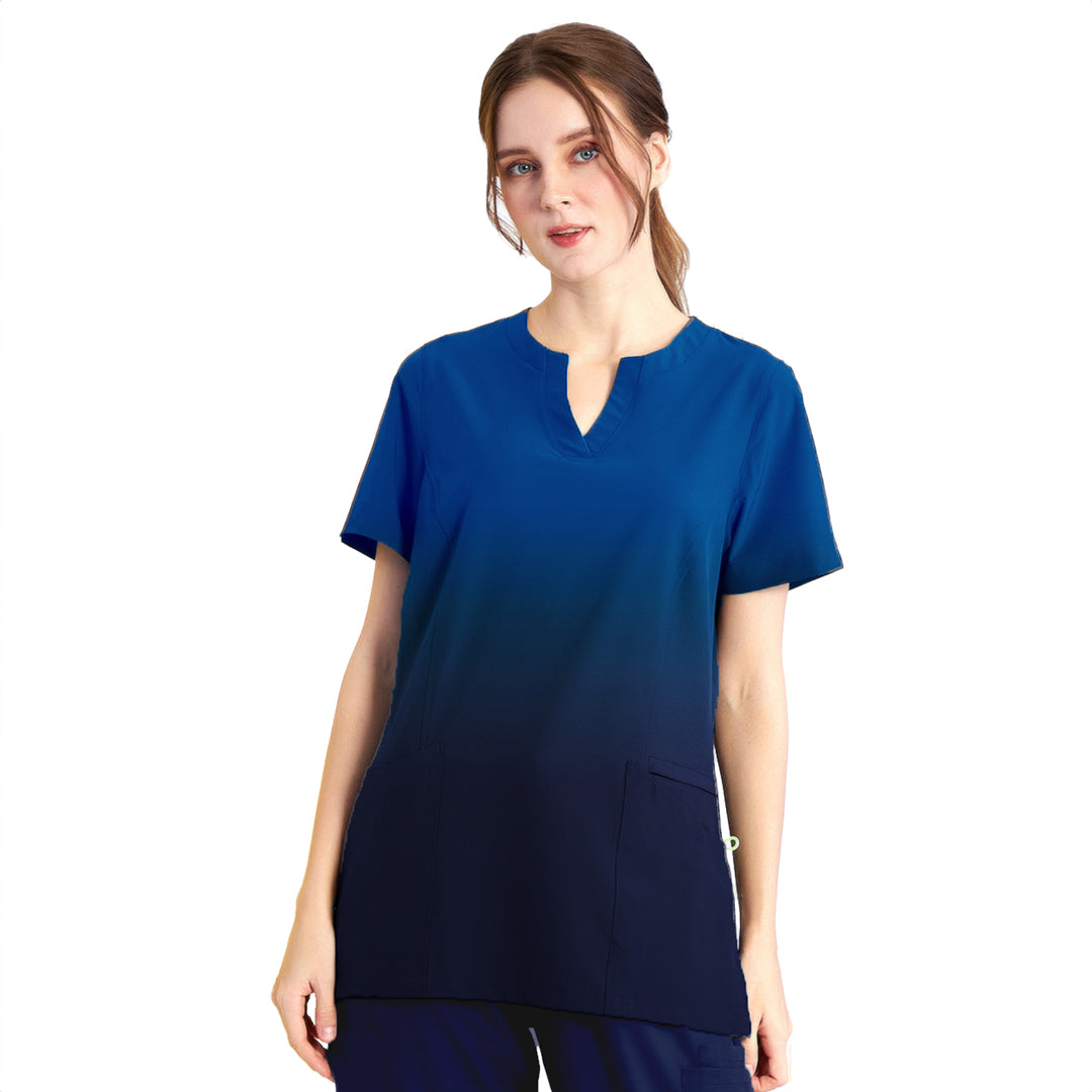 House of Uniforms The Ombre Scrub Top | Ladies Scrubness