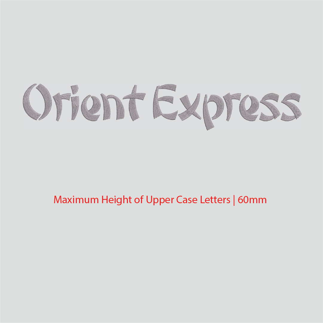 House of Uniforms Embroidery | Personal Names | Large House of Uniforms