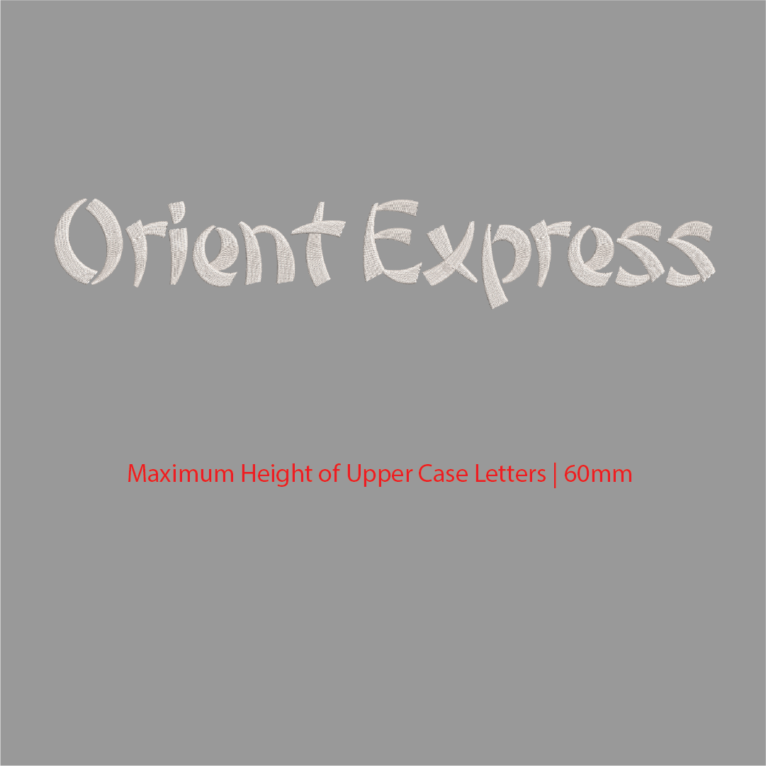 House of Uniforms Embroidery | Personal Names | Large House of Uniforms