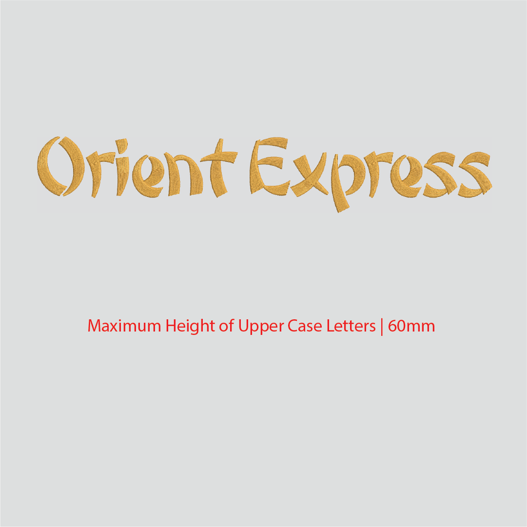 House of Uniforms Embroidery | Personal Names | Large House of Uniforms