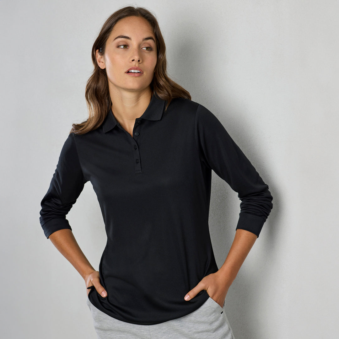 House of Uniforms The Action Polo | Ladies | Long Sleeve Biz Collection