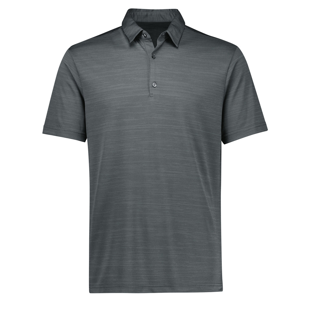 House of Uniforms The Orbit Polo | Mens | Short Sleeve Biz Collection Dark Grey