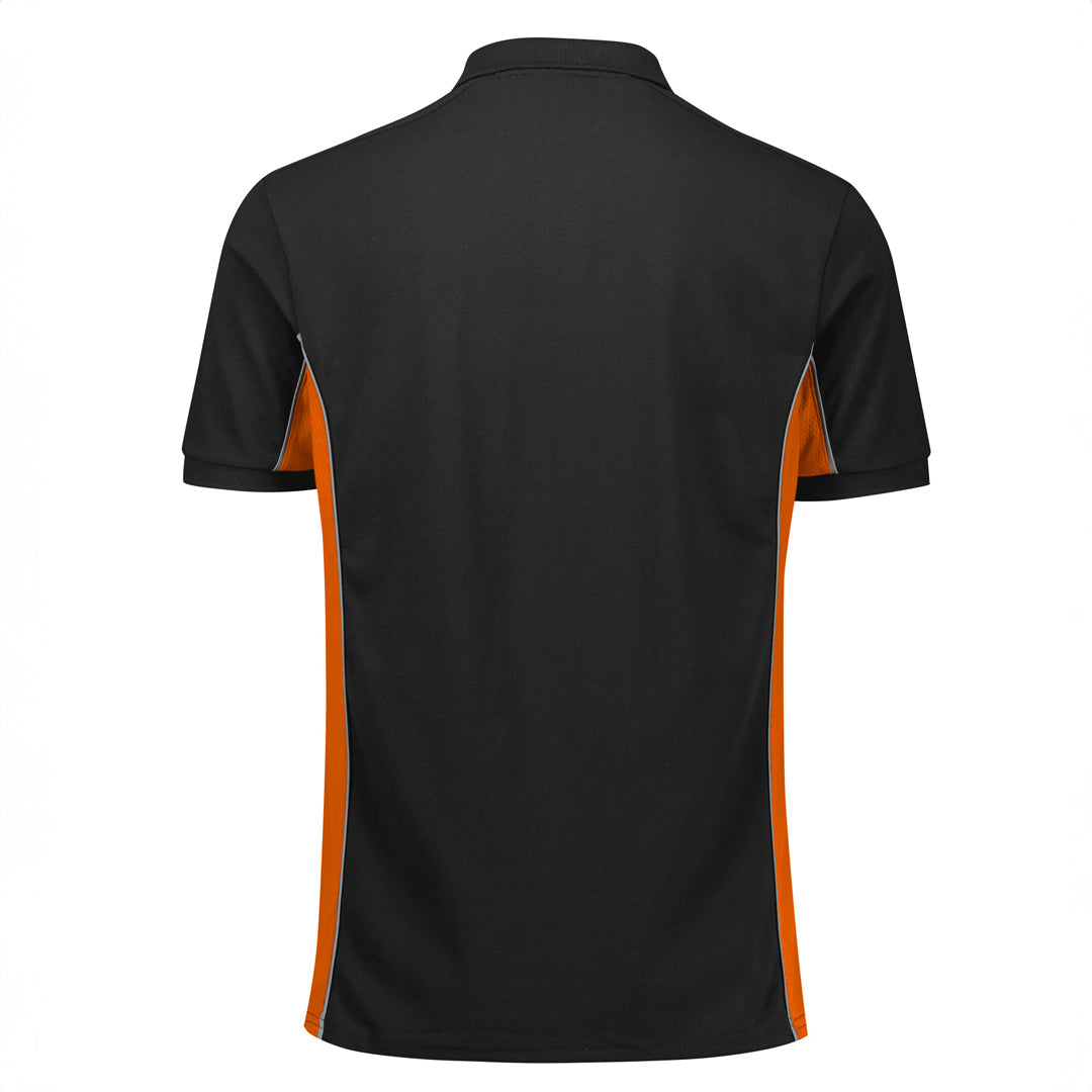 House of Uniforms The Grid Polo | Adults | Short Sleeve Biz Collection