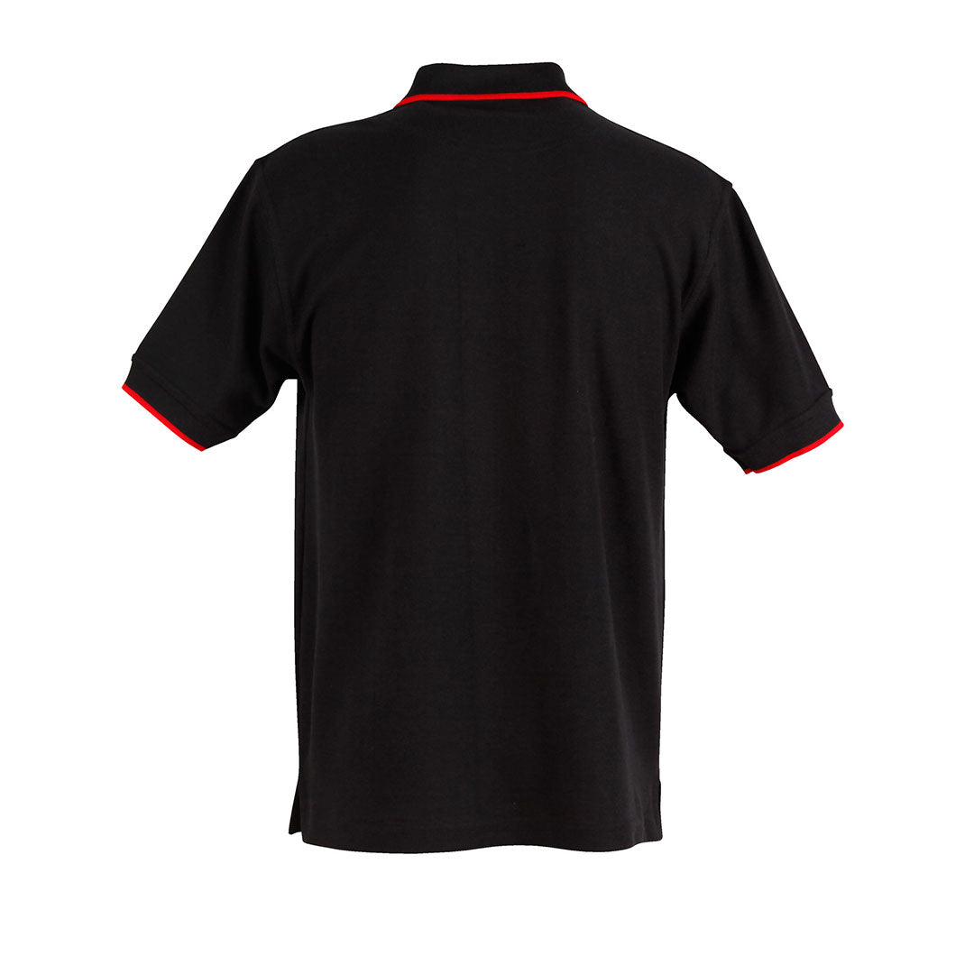 House of Uniforms The Liberty Contrast Polo | Mens Winning Spirit