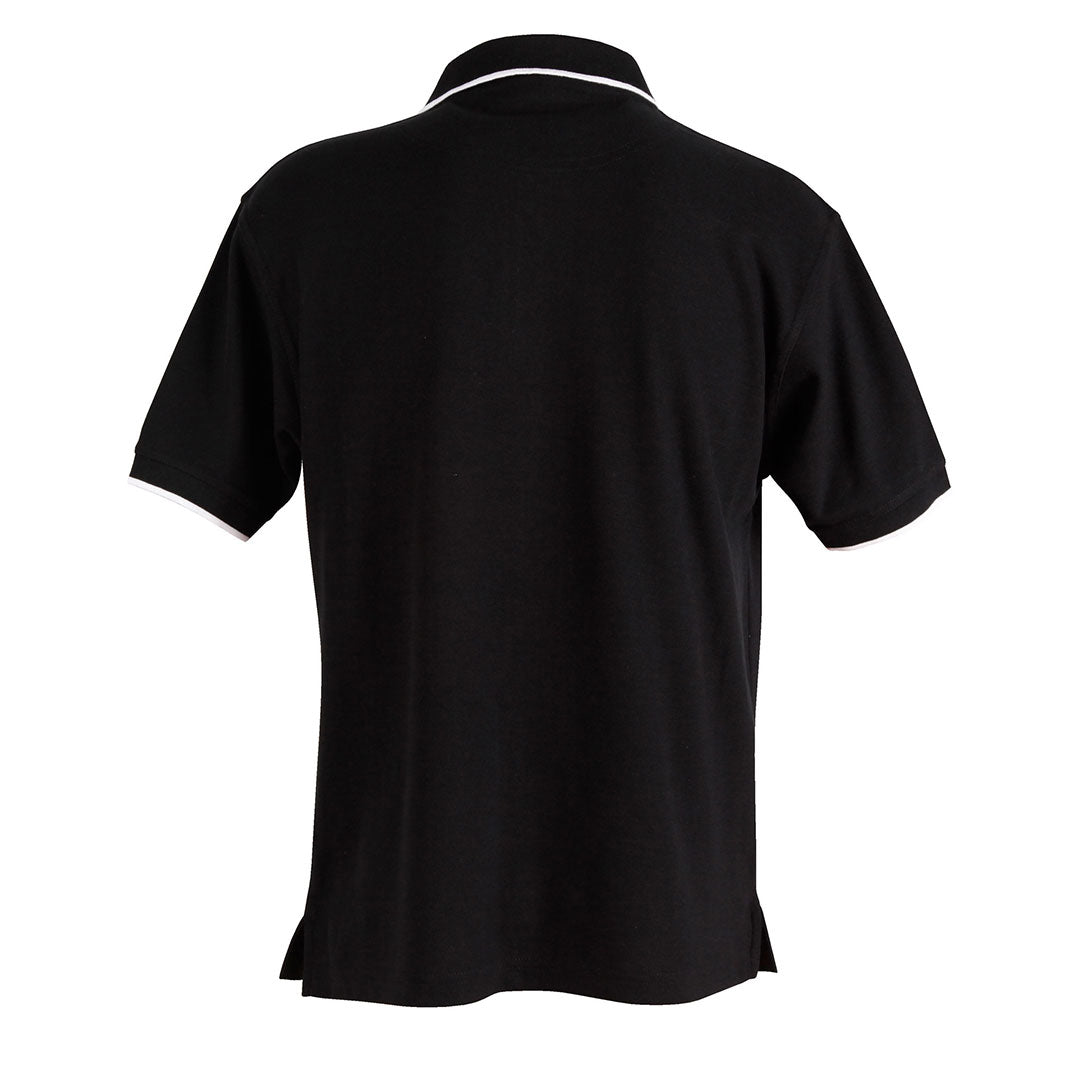 House of Uniforms The Liberty Contrast Polo | Mens Winning Spirit