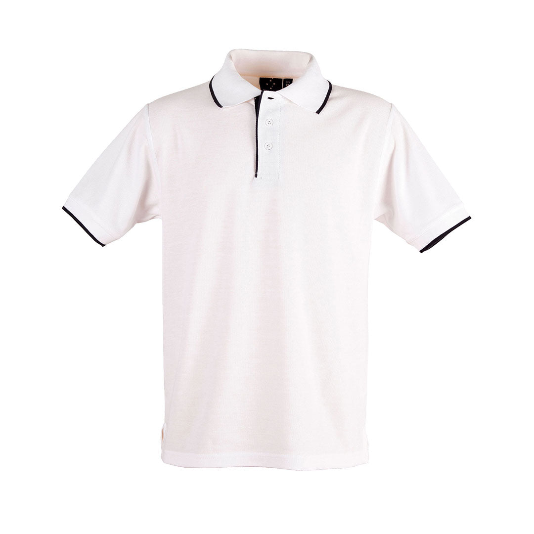 House of Uniforms The Liberty Contrast Polo | Mens Winning Spirit