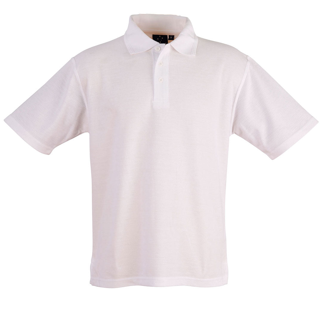 House of Uniforms The Traditional Pique Knit Polo | Adults Winning Spirit