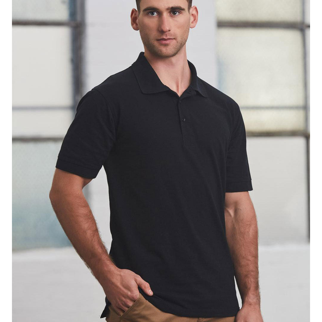 House of Uniforms The Longbeach Cotton Polo | Mens Winning Spirit