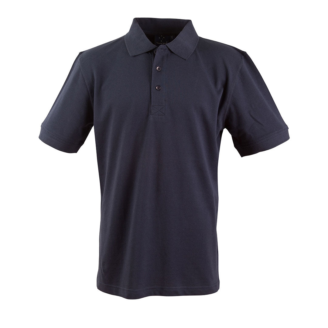 House of Uniforms The Longbeach Cotton Polo | Mens Winning Spirit Navy