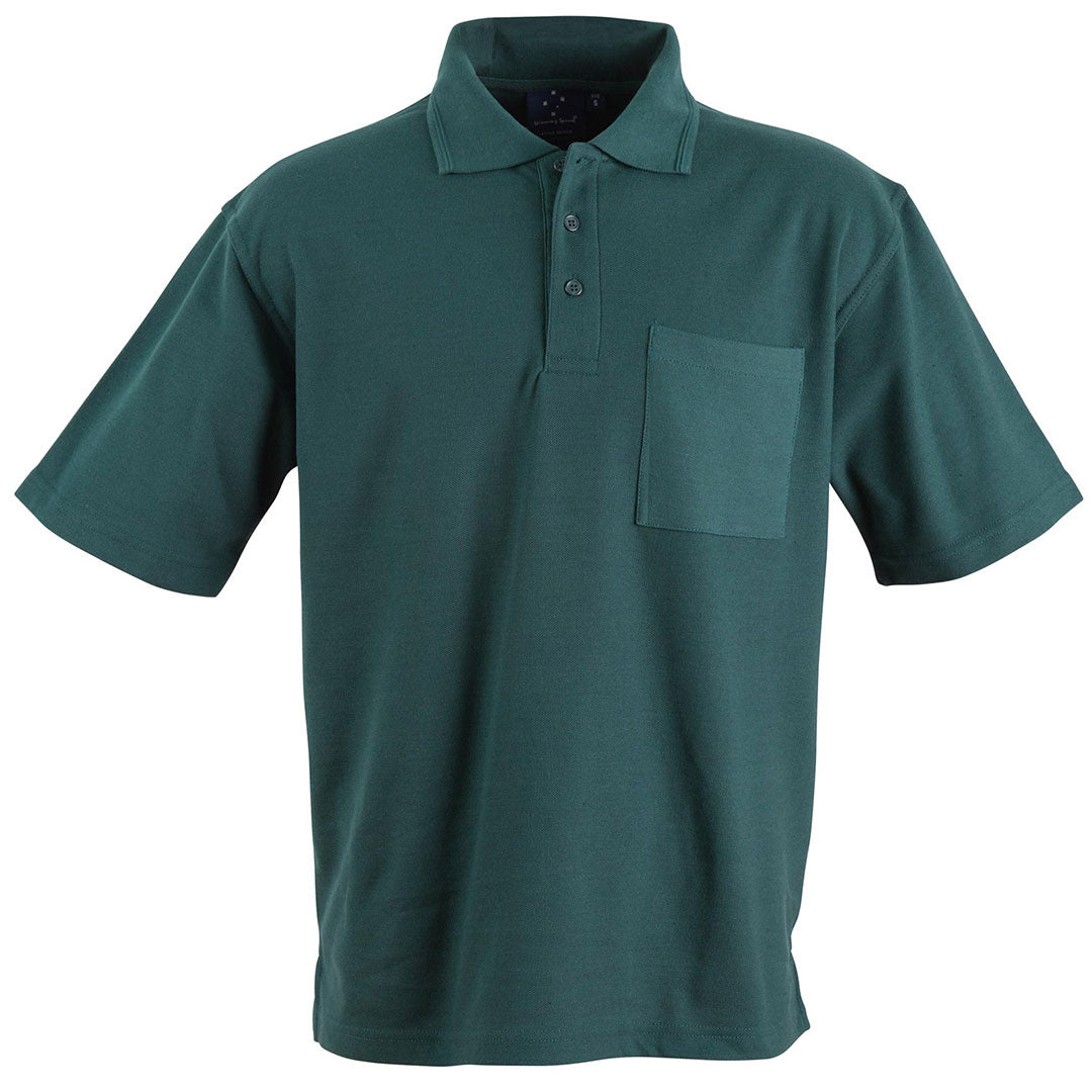 House of Uniforms The Broadbeach Pocket Polo | Adults Winning Spirit Bottle