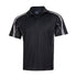House of Uniforms The Legend Polo | Dark Colours | Kids | Short Sleeve Winning Spirit Black/Ash