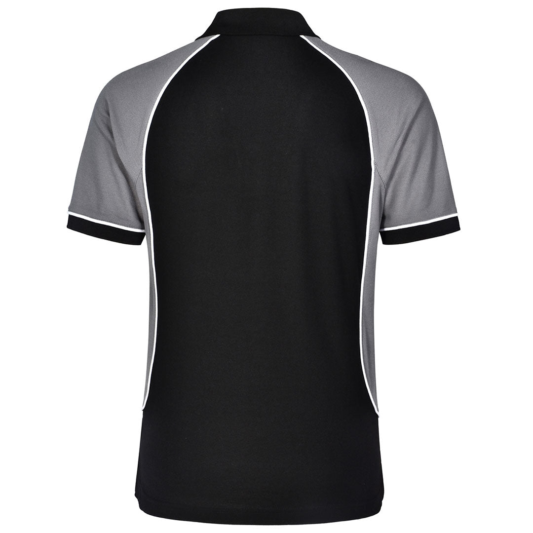 House of Uniforms The Arena Tri-Colour Polo | Mens Winning Spirit