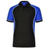 House of Uniforms The Arena Tri-Colour Polo | Kids Winning Spirit Black/White/Royal