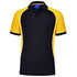 House of Uniforms The Arena Tri-Colour Polo | Kids Winning Spirit Navy/White/Gold