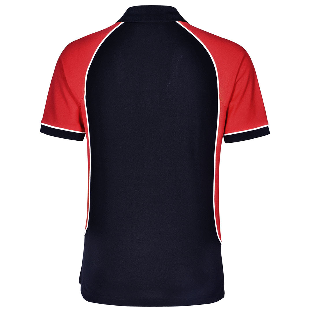 House of Uniforms The Arena Tri-Colour Polo | Mens Winning Spirit