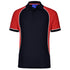 House of Uniforms The Arena Tri-Colour Polo | Mens Winning Spirit