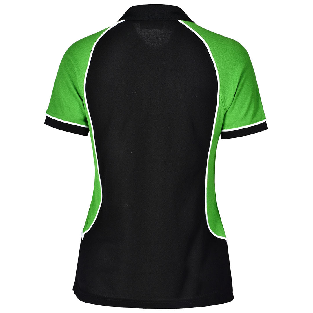 House of Uniforms The Arena Tri-Colour Polo | Ladies Winning Spirit