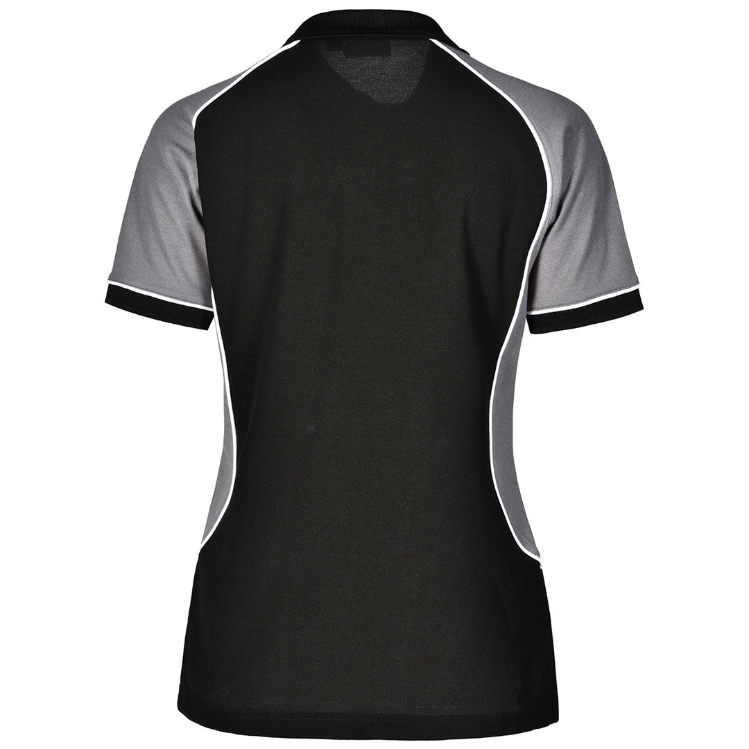 House of Uniforms The Arena Tri-Colour Polo | Ladies Winning Spirit